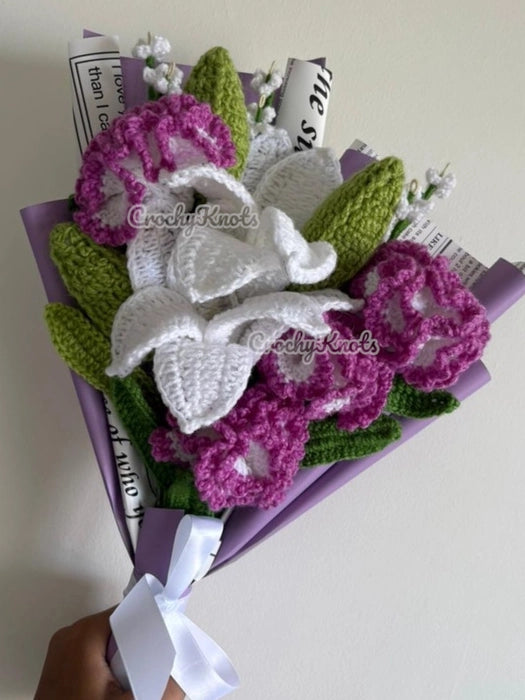 Crochet Lily Breeze Bouquet