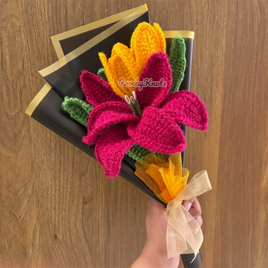 Crochet Rani Blooms Bouquet