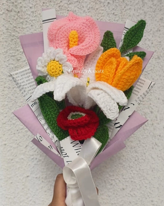 Crochet Classic Charm Bouquet