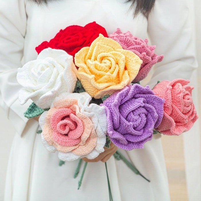 Crochet Big Sized Petal Roses