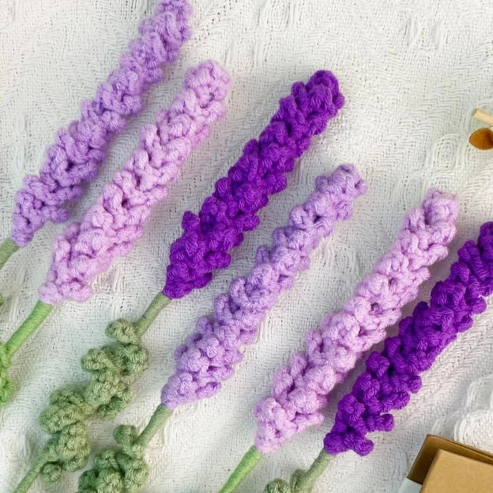 Crochet Lavender Stem