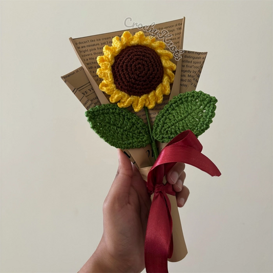 Sunlit Smile Bouquet - Sunflower Bouquet