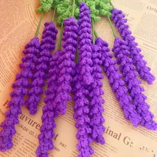 Crochet Lavender Stem