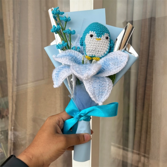 Skyhug penguin bouquet
