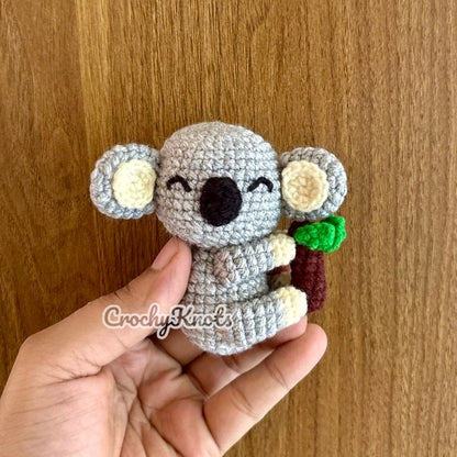 Crochet Koala Keychain