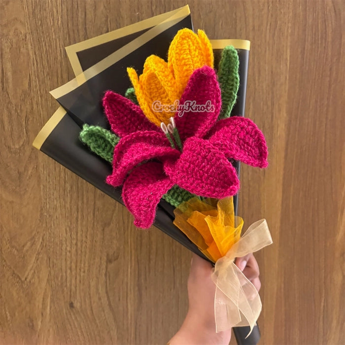 Crochet Rani Blooms Bouquet
