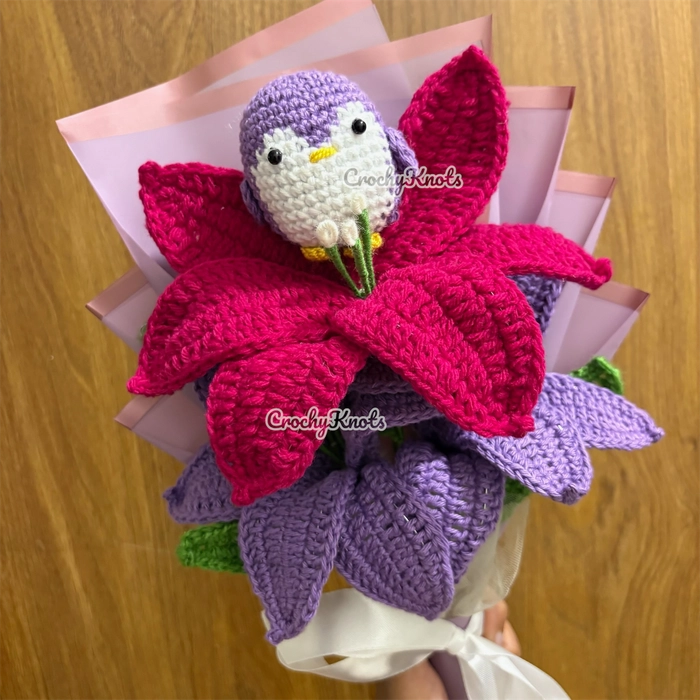 Penguin Petal Hugs Bouquet