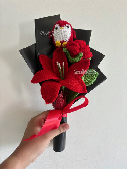 Forever Scarlet Penguin Bouquet