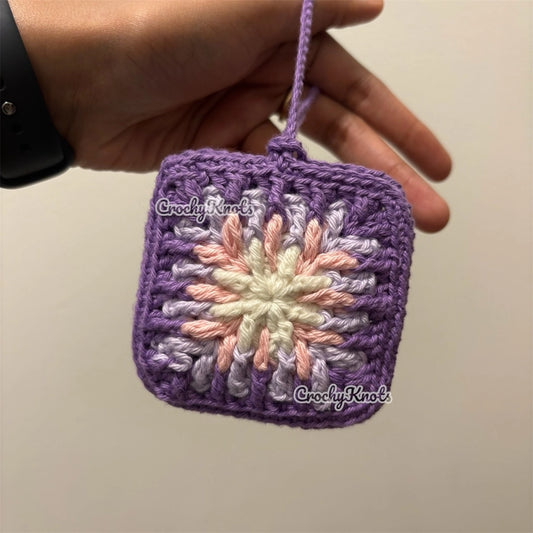 Crochet Pastel Pouches | Airpod cover | Coin pouch | Lipstick Pouch | Bag charm