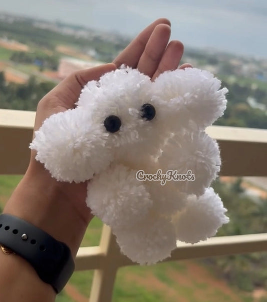 Pom-Pom hugs Keychain