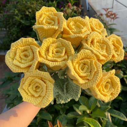 Crochet Petal Roses