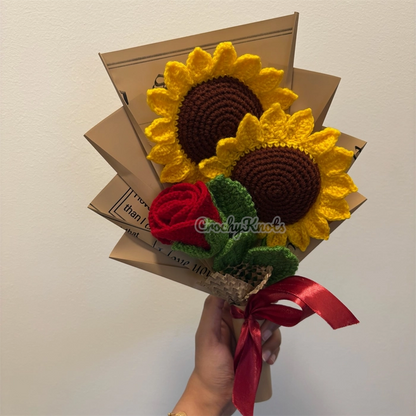 Crochet Forever Glow Bouquet