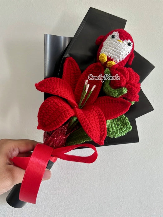 Forever Scarlet Penguin Bouquet