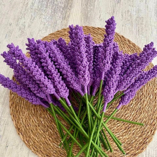 Crochet Lavender Stem