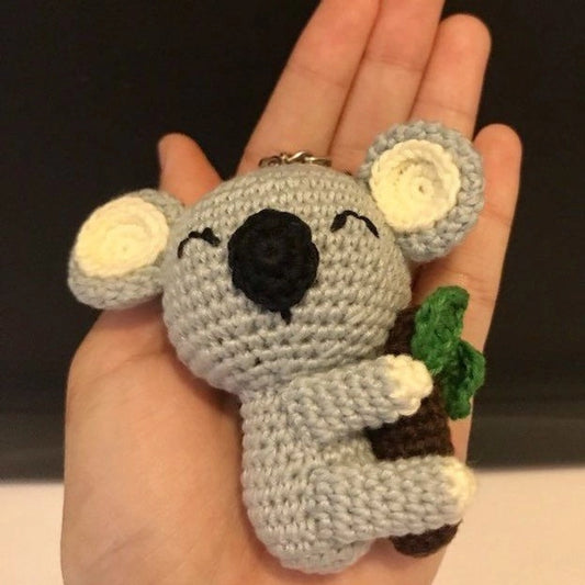 Crochet Koala Keychain