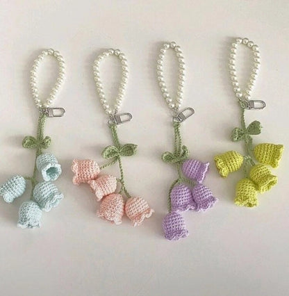 Lily of the valley Keychain