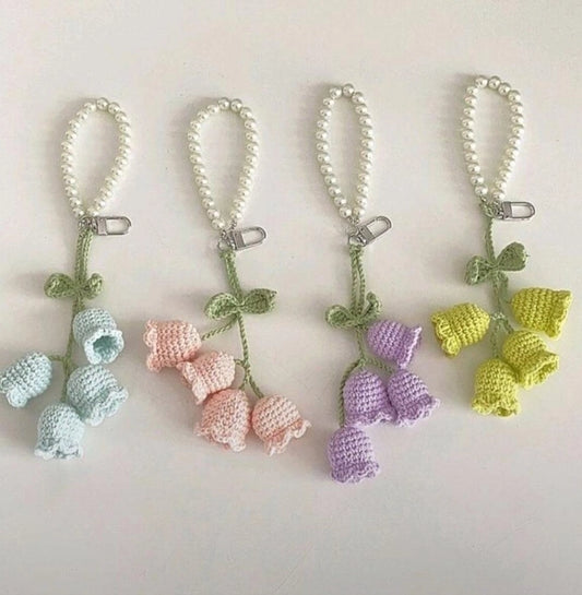 Lily of the valley Keychain