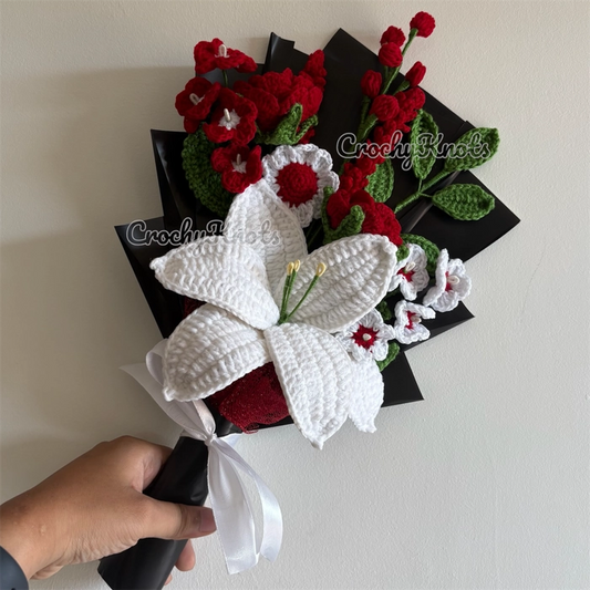 Red Velvet Blossom Bouquet