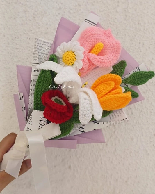 Crochet Classic Charm Bouquet