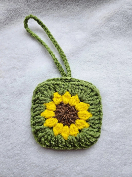 Sunflower Pouch Bag Charm/ Airpod Cover