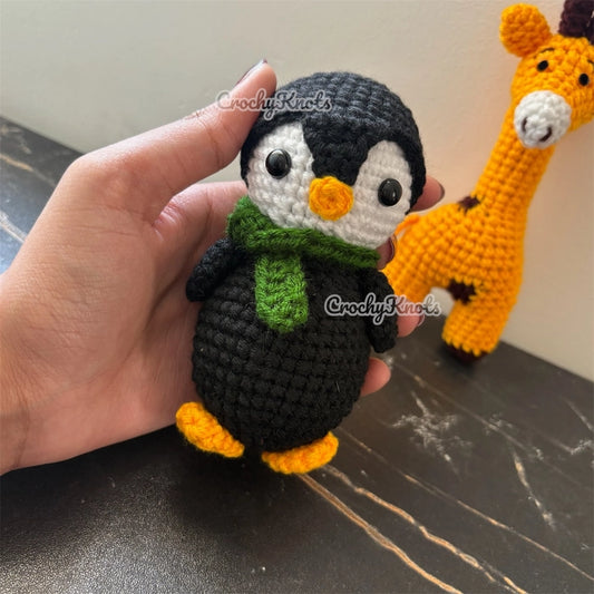 Crochet Penguin Miniature