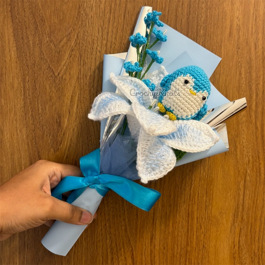 Skyhug penguin bouquet