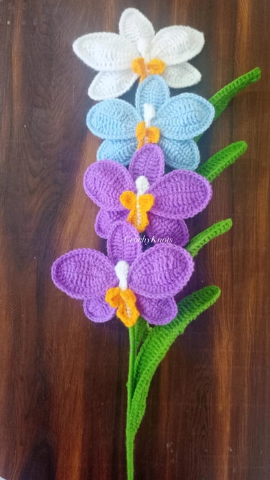 Crochet Orchid