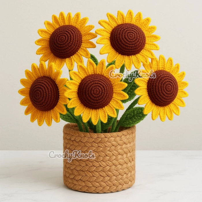 Sunny Bloom Basket