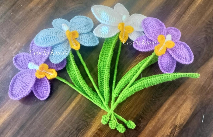 Crochet Orchid