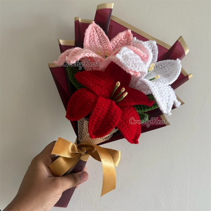 Lily Love Fusion | Red, pink and white lilies