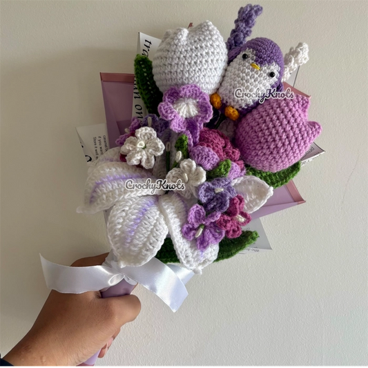 Lavender Penguin’s Garden Bouquet
