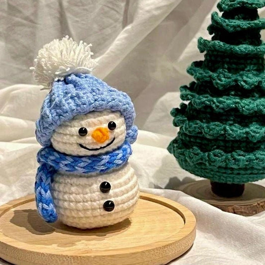 Crochet Snowman Miniature