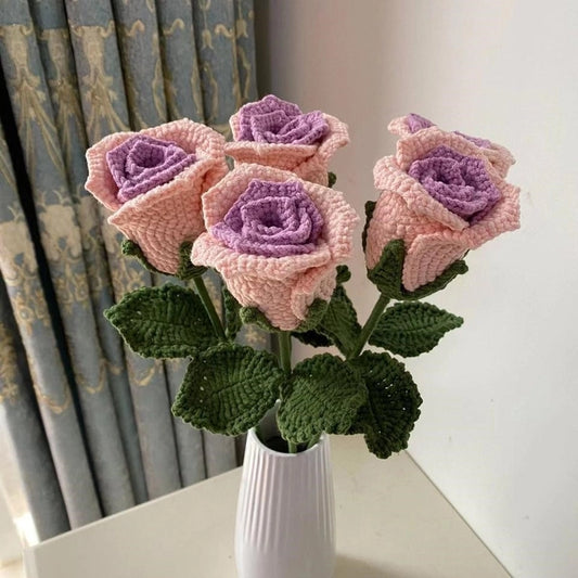Crochet Petal Roses
