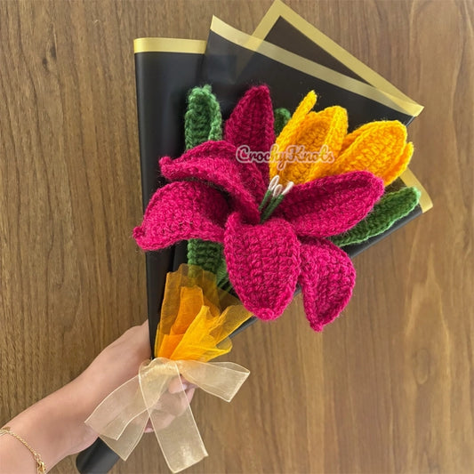 Crochet Rani Blooms Bouquet