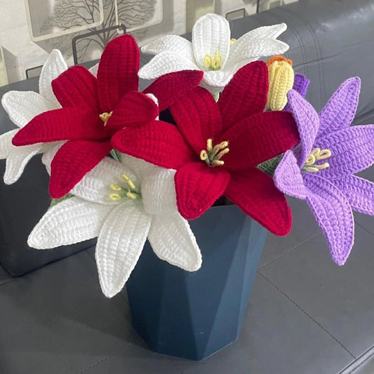 Crochet Blooming Lily