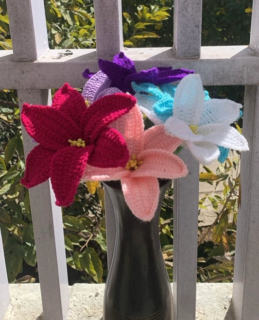 Crochet Handmade Lily