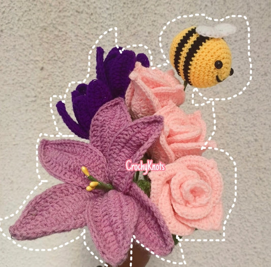 Crochet Garden Party Bunch
