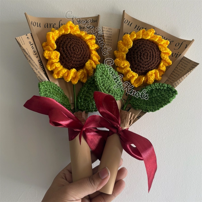 Sunlit Smile Bouquet - Sunflower Bouquet