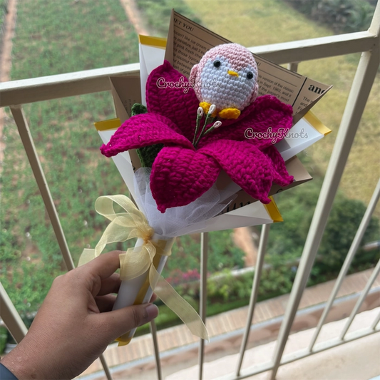 Berry Chirp Lily Bouquet - Penguin And Lily